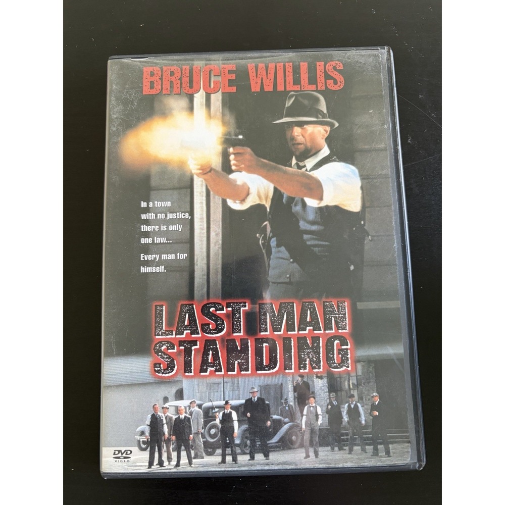 Last Man Standing DVD 1996 Walter Hill Bruce Willis Action Thriller